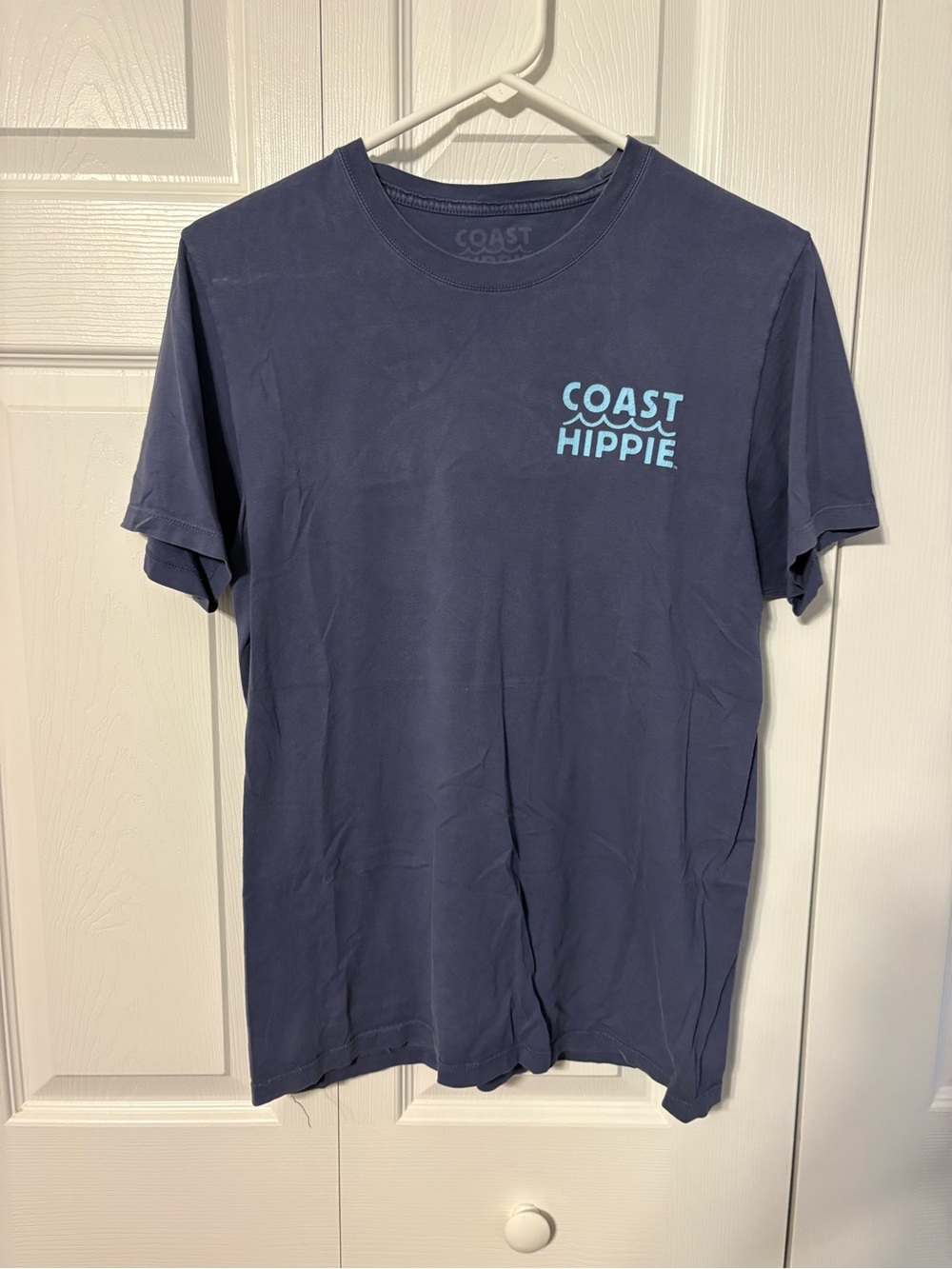 Men's Short Sleeve Navy Logo Tee